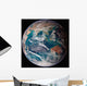 Full Earth Showing Global Wall Decal Design 1