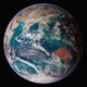 Full Earth Showing Global Wall Decal Design 1