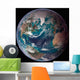 Full Earth Showing Global Wall Decal Design 2
