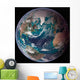 Full Earth Showing Global Wall Decal Design 2