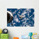 Space Shuttle Discovery Backdropped Wall Decal Design 2