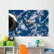 Space Shuttle Discovery Backdropped Wall Decal Design 2