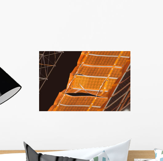Repaired Solar Array International Wall Decal Design 1
