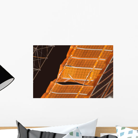 Repaired Solar Array International Wall Decal Design 1