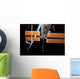 International Space Station Backdropped Wall Decal Design 2