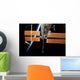 International Space Station Backdropped Wall Decal Design 2
