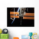 International Space Station Backdropped Wall Decal Design 2