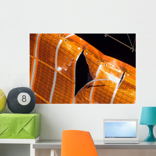 Close-up Tear Solar Array Wall Decal