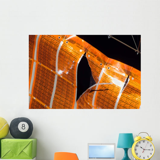 Close-up Tear Solar Array Wall Decal