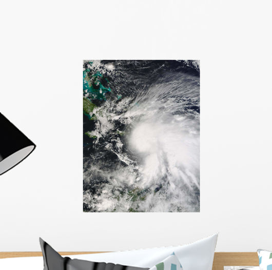 Tropical Storm Noel over Wall Decal Design 1
