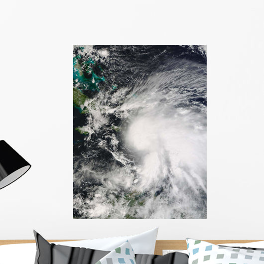 Tropical Storm Noel over Wall Decal Design 1
