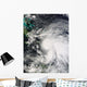 Tropical Storm Noel over Wall Decal Design 1
