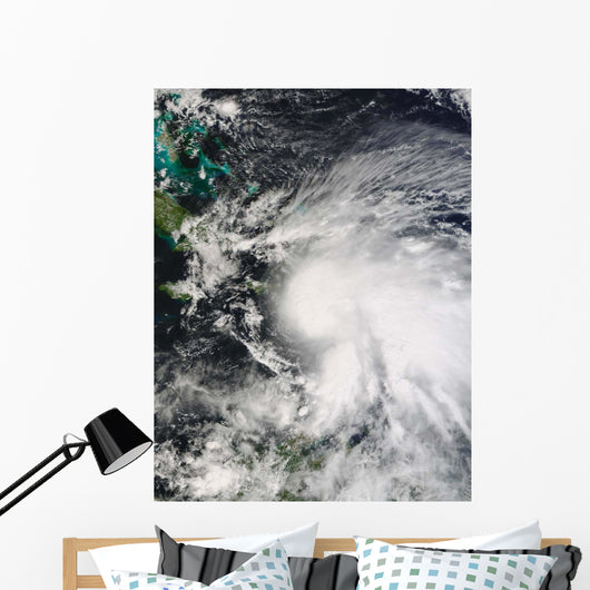 Tropical Storm Noel over Wall Decal Design 1