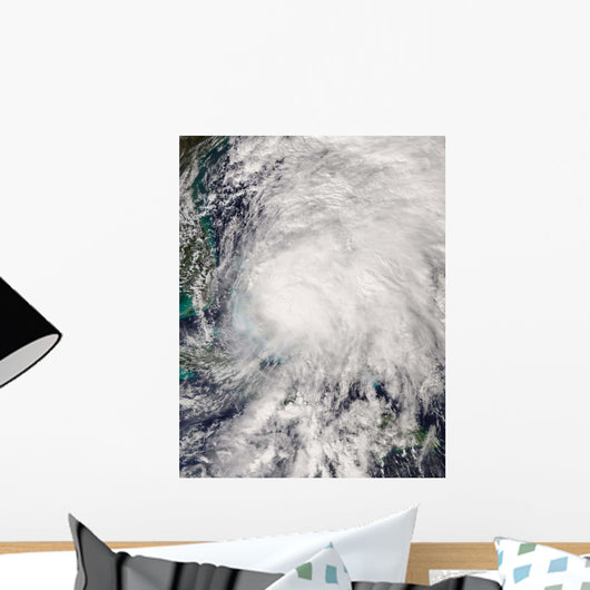 Tropical Storm Noel over Wall Decal Design 2