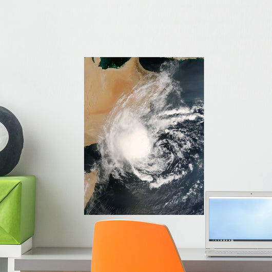 Unnamed Tropical Cyclone Approaching Wall Decal