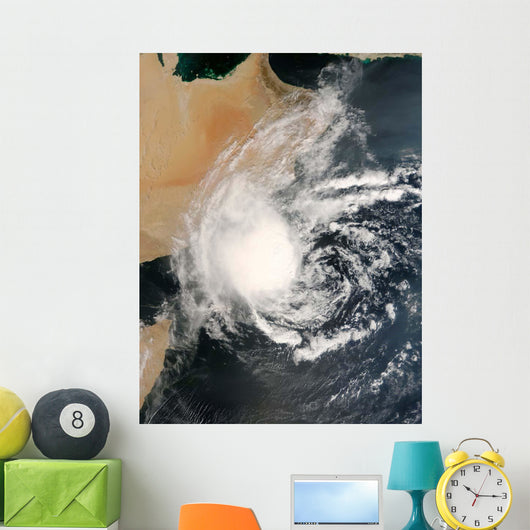 Unnamed Tropical Cyclone Approaching Wall Decal
