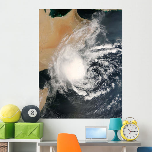 Unnamed Tropical Cyclone Approaching Wall Decal
