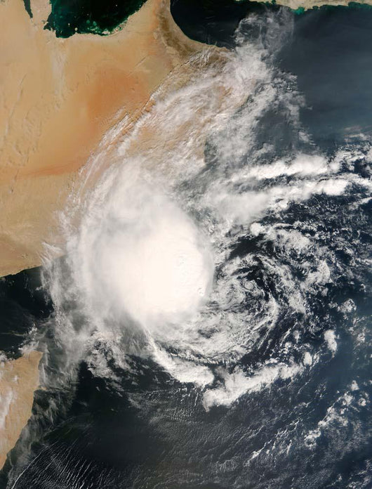 Unnamed Tropical Cyclone Approaching Wall Decal