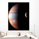Jupiter and Its Volcanic Wall Decal