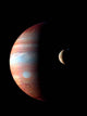 Jupiter and Its Volcanic Wall Decal