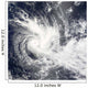 Tropical Cyclone Daman over Wall Decal