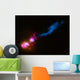 Powerful Jet from Supermassive Wall Decal