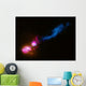Powerful Jet from Supermassive Wall Decal