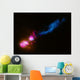 Powerful Jet from Supermassive Wall Decal