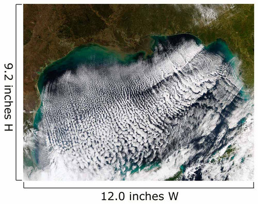 Cloud Streets Gulf Mexico Wall Decal