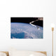 Robotic Canadarm2 above Earth Wall Decal