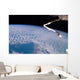 Robotic Canadarm2 above Earth Wall Decal