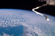 Robotic Canadarm2 above Earth Wall Decal