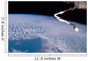 Robotic Canadarm2 above Earth Wall Decal