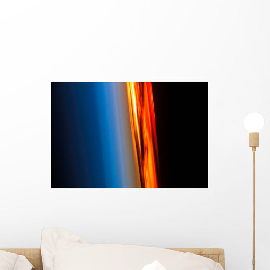 Atmosphere and Setting Sun Wall Decal