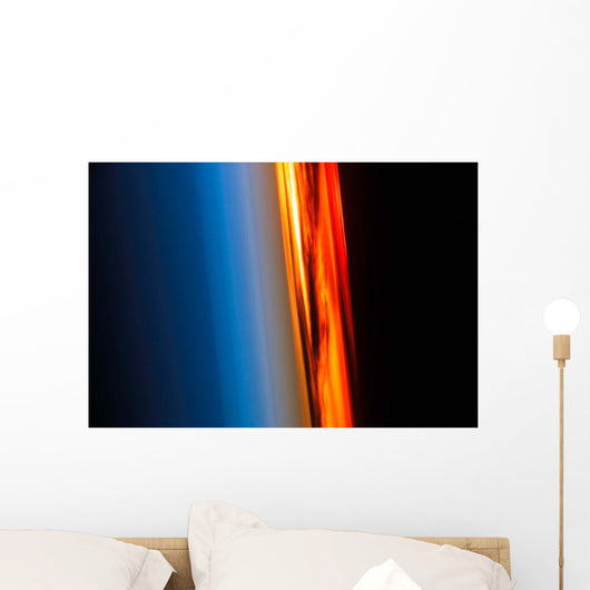 Atmosphere and Setting Sun Wall Decal