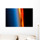 Atmosphere and Setting Sun Wall Decal