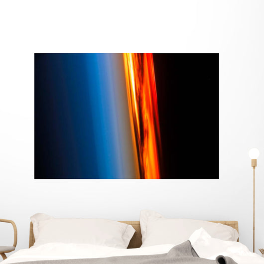 Atmosphere and Setting Sun Wall Decal