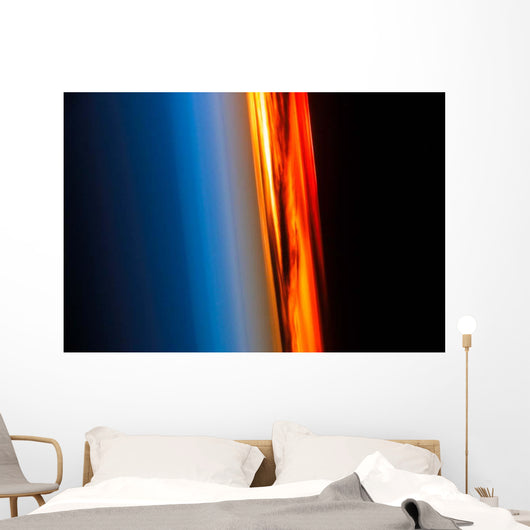 Atmosphere and Setting Sun Wall Decal