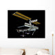 Computer Generated International Space Wall Decal Design 4