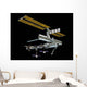Computer Generated International Space Wall Decal Design 4