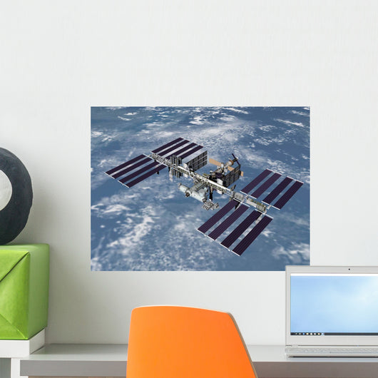 Computer Generated International Space Wall Decal Design 5
