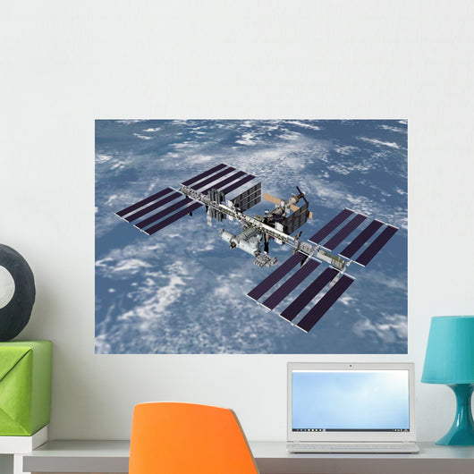 Computer Generated International Space Wall Decal Design 5