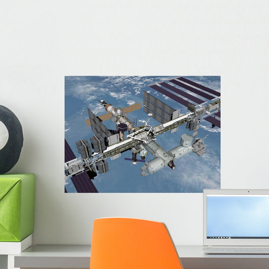 Computer Generated International Space Wall Decal Design 6