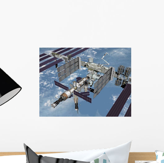 Computer Generated International Space Wall Decal Design 8