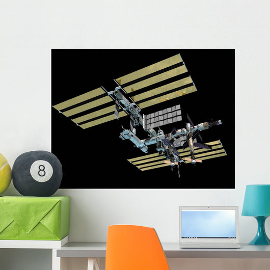 Computer Generated International Space Wall Decal Design 9