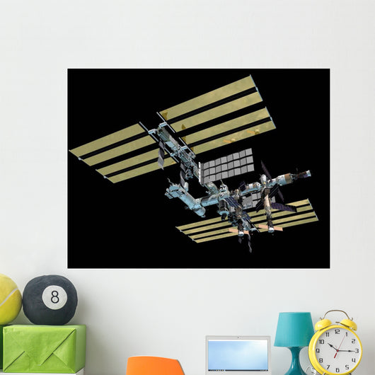 Computer Generated International Space Wall Decal Design 9