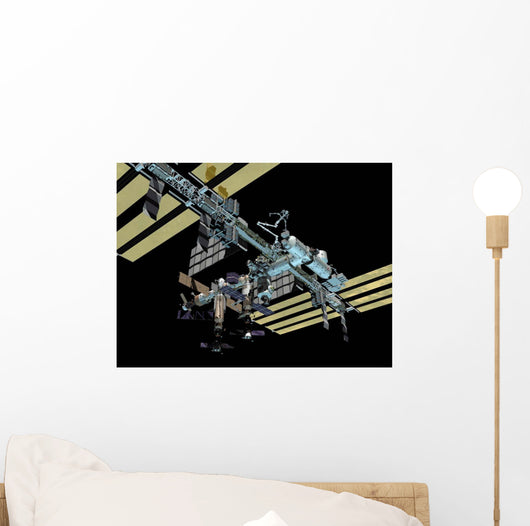 Computer Generated International Space Wall Decal Design 10