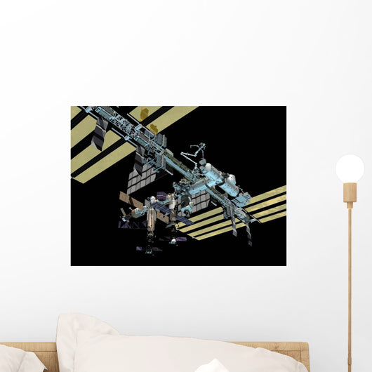 Computer Generated International Space Wall Decal Design 10
