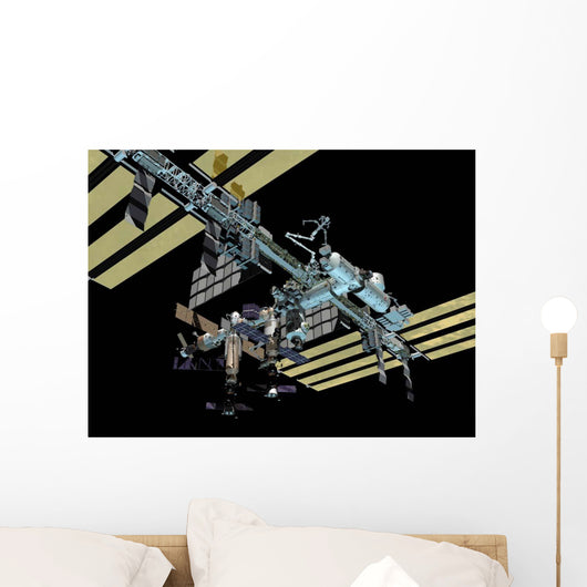 Computer Generated International Space Wall Decal Design 10