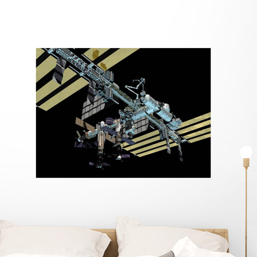 Computer Generated International Space Wall Decal Design 10